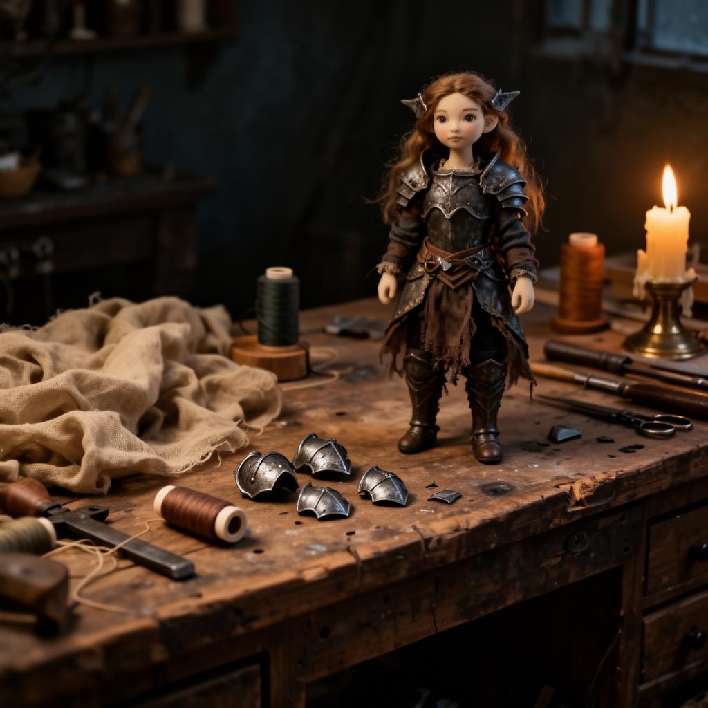 Fantasy art doll workshop